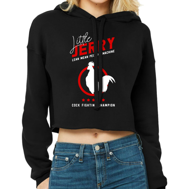 Little Jerry Cropped Hoodie by Elizabeth tees | Artistshot