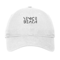 Venice Beach Santa Monica California Ca Tonal Type Sweatshirt Adjustable Cap | Artistshot