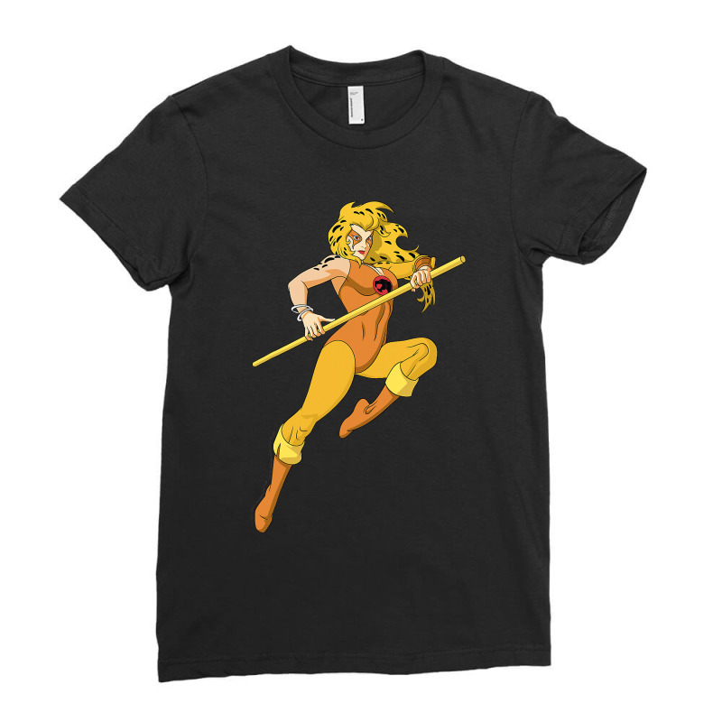 Thundercats Cheetara Portrait Ladies Fitted T-Shirt by time5803 | Artistshot