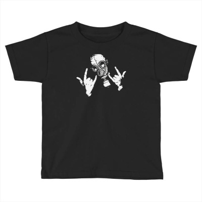 Devil Horns Toddler T-shirt Designed By Mdk Art