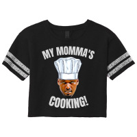 My Momma's Cooking Kwame Brown Mama's Son Peoples Champ Bust Scorecard Crop Tee | Artistshot