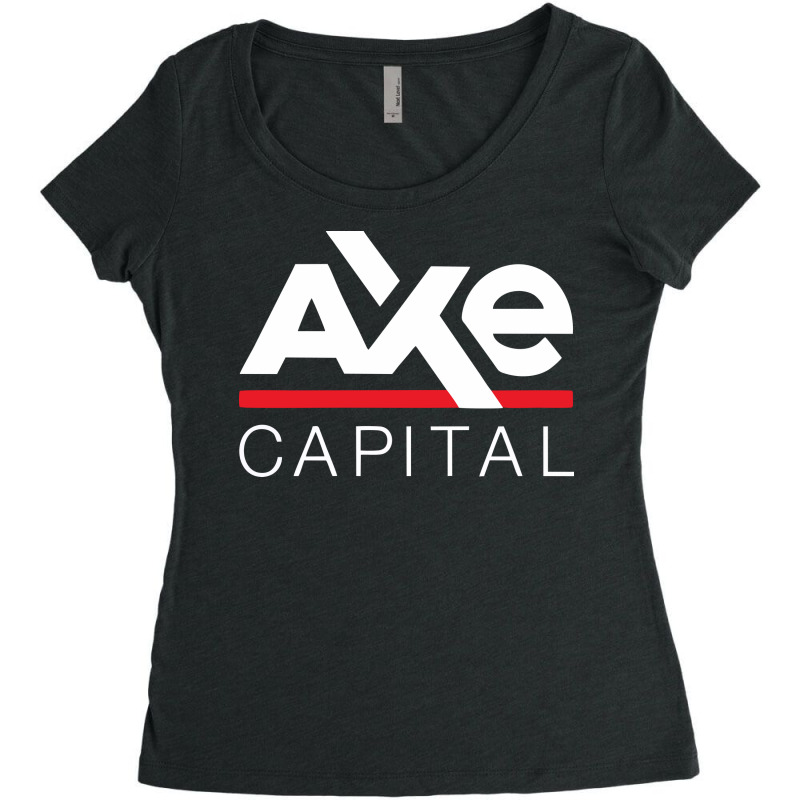 Axe Capital Women's Triblend Scoop T-shirt by Zero_art | Artistshot