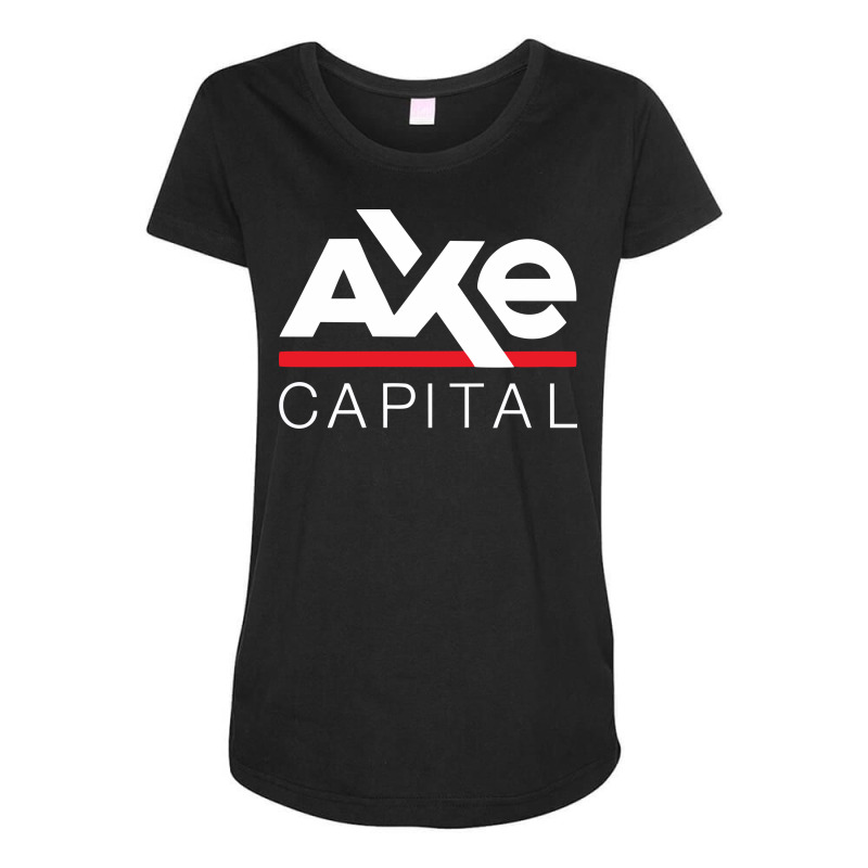 Axe Capital Maternity Scoop Neck T-shirt by Zero_art | Artistshot