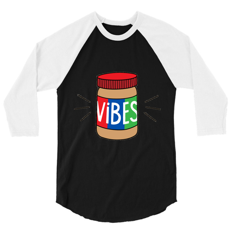 Peanut Butter Vibes 3/4 Sleeve Shirt | Artistshot