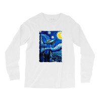 Flying Car Starrynight Long Sleeve Shirts | Artistshot