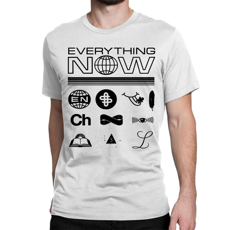 Arcade Fire Everything Now Classic T-shirt by Syeikh | Artistshot