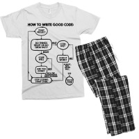 How To Write Good Code Men's T-shirt Pajama Set | Artistshot