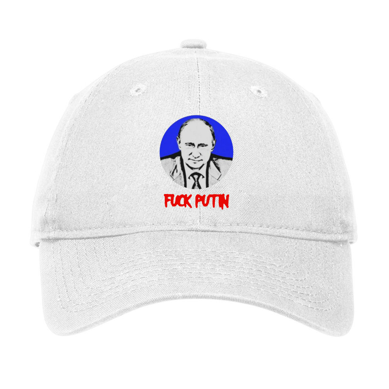 Fck Putin Anti Vladimir Putin Adjustable Cap by raszmzdu | Artistshot