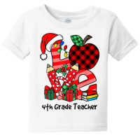 Love Letter Christmas 4th Grade Teacher Xmas Fourth Grade T Shirt Baby Tee | Artistshot