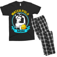 Water Polo Mothers Day For Water Polo Mom Men's T-shirt Pajama Set | Artistshot