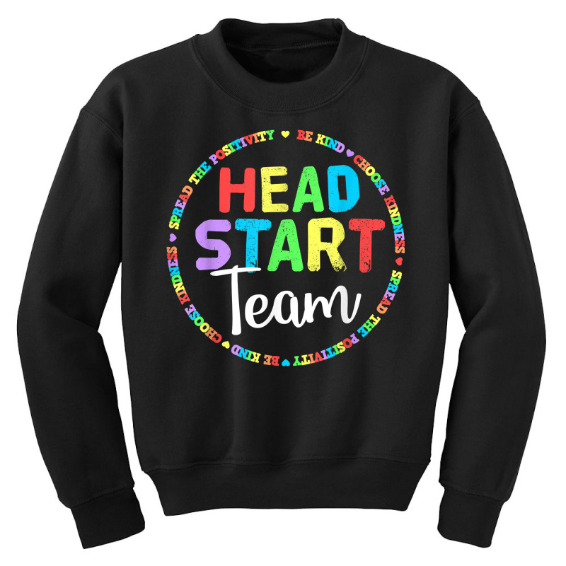 Teacher Early Childhood Education Preschool Head Start Crew T Shirt Youth Sweatshirt by morelypylagertq | Artistshot