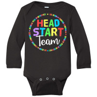 Teacher Early Childhood Education Preschool Head Start Crew T Shirt Long Sleeve Baby Bodysuit | Artistshot