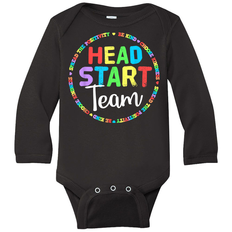 Teacher Early Childhood Education Preschool Head Start Crew T Shirt Long Sleeve Baby Bodysuit by morelypylagertq | Artistshot