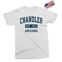 Chandler Arizona Az Vintage Sports Design Navy Print Pullover Hoodie Exclusive T-shirt | Artistshot