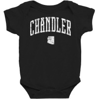 Chandler Arizona Vintage City T Shirt Baby Bodysuit | Artistshot