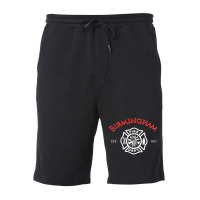 City Of Birmingham Fire Rescue Alabama Firefighter T Shirt Fleece Short | Artistshot