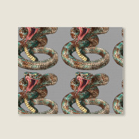 Rattle Snake Landscape Canvas Print | Artistshot