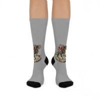 Rattle Snake Crew Socks | Artistshot