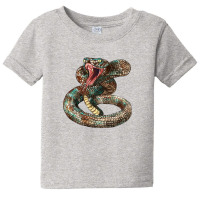 Rattle Snake Baby Tee | Artistshot