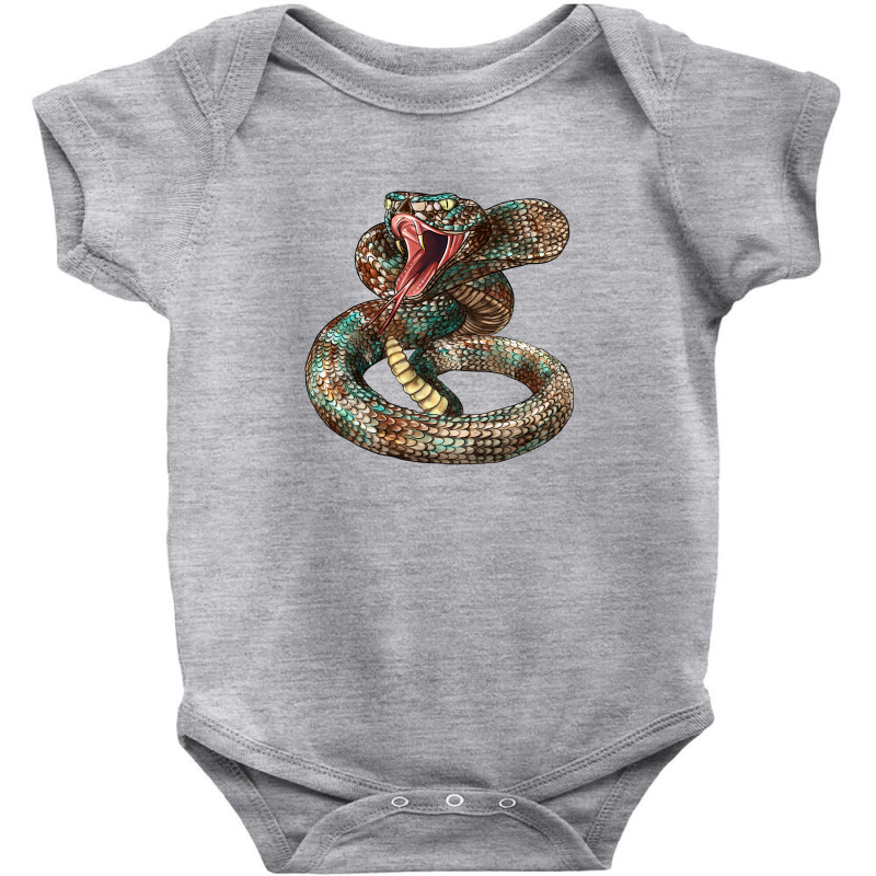 Rattle Snake Baby Bodysuit | Artistshot