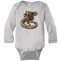 Rattle Snake Long Sleeve Baby Bodysuit | Artistshot