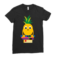 Pineapple Fruit Ladies Fitted T-shirt | Artistshot