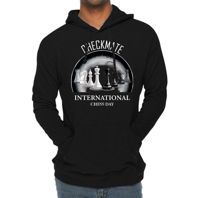 Chess Player Gift T  Shirt International Chess Day Lightweight Hoodie by blossomparkour | Artistshot