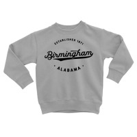 Classic Retro Vintage Birmingham Alabama 1871 Usa Gift Sweatshirt Toddler Sweatshirt | Artistshot