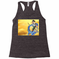 Blue Giant Dragon Racerback Tank | Artistshot