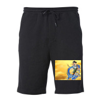 Blue Giant Dragon Fleece Short | Artistshot