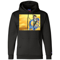 Blue Giant Dragon Champion Hoodie | Artistshot