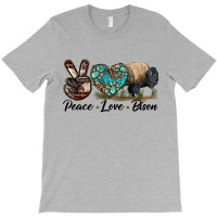 Peace Llve Bison T-shirt | Artistshot