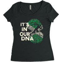 Jamaican In My Dna Women's Triblend Scoop T-shirt | Artistshot