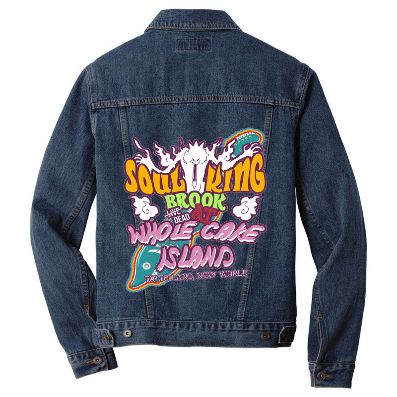 Soul King At Whole Cake Island Men Denim Jacket | Artistshot