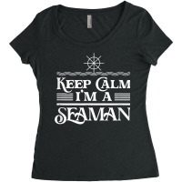 Seaman Mariner Seafarer Sailor Navigator T Shirt Women's Triblend Scoop T-shirt | Artistshot