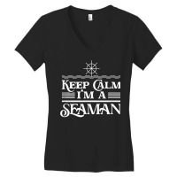 Seaman Mariner Seafarer Sailor Navigator T Shirt Women's V-neck T-shirt | Artistshot