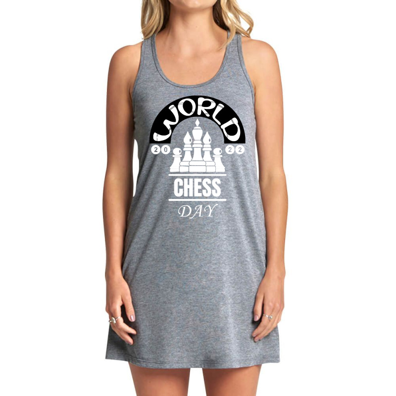 Chess Player T  Shirt International Chess Day Tank Dress by blossomparkour | Artistshot