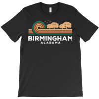 Vintage Birmingham Sunset Alabama Souvenir Long Sleeve T Shirt T-shirt | Artistshot