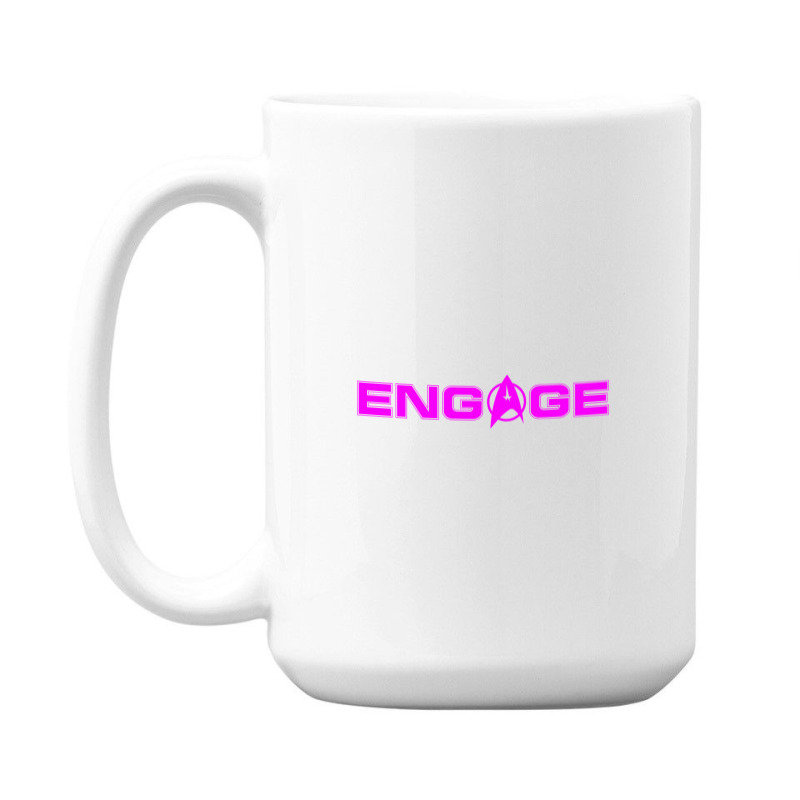 'engage' Funny Trend New Gifts Essensial Captain Jean Luc Picard 15 Oz Coffee Mug | Artistshot