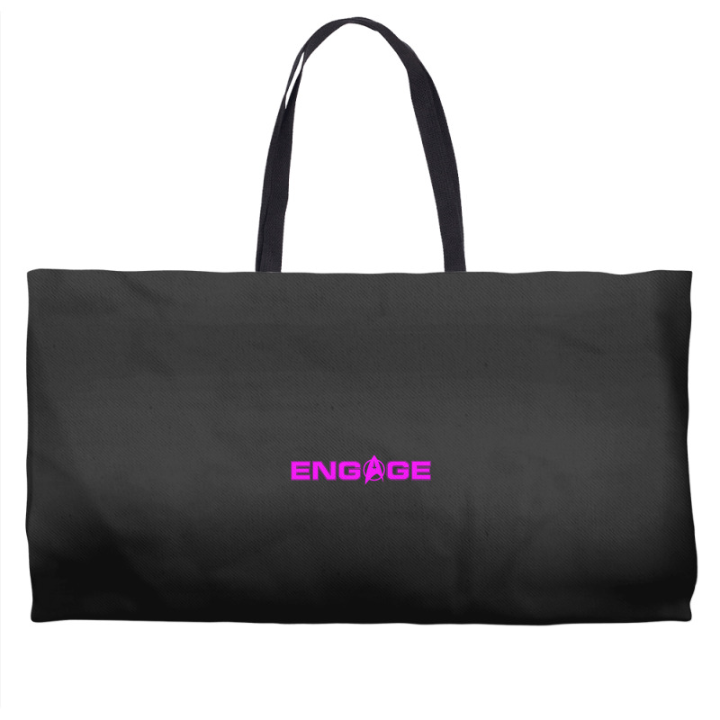 'engage' Funny Trend New Gifts Essensial Captain Jean Luc Picard Weekender Totes | Artistshot