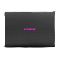 'engage' Funny Trend New Gifts Essensial Captain Jean Luc Picard Accessory Pouches | Artistshot