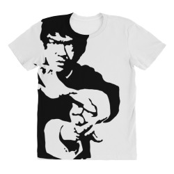 Bruce Lee DJ T-Shirt Funny Birthday Cotton Tee Vintage Gift For Men Women