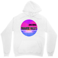 Vintage Paradise Valley Shirt Vaporwave Arizona Unisex Hoodie | Artistshot