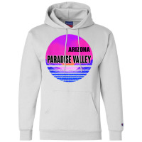 Vintage Paradise Valley Shirt Vaporwave Arizona Champion Hoodie | Artistshot