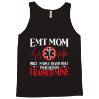 Womens Emt Mom Emergency Medical Technician Mothers Day Ambulance Tank Top | Artistshot