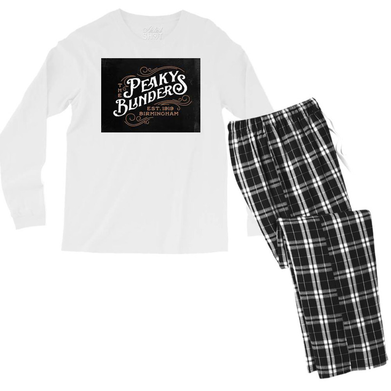 The Blinders Men's Long Sleeve Pajama Set by TobyShop | Artistshot