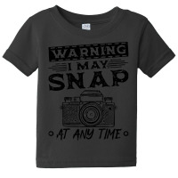 Photographer Gift Idea T  Shirt Camera Women Men Photographer Photogra Baby Tee | Artistshot