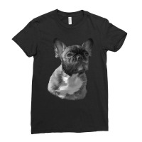 Bulldog With Sideburns T Shirtbulldog With Sideburns T Shirt Ladies Fitted T-shirt | Artistshot