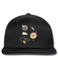 Twin Peaks In Objects Printed Hat | Artistshot