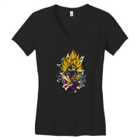 Attack Of Father And Son Women's V-neck T-shirt | Artistshot